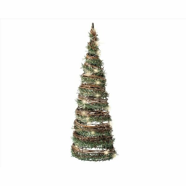 Kaemingk International TABLETOP DCR TREE CONE 483874